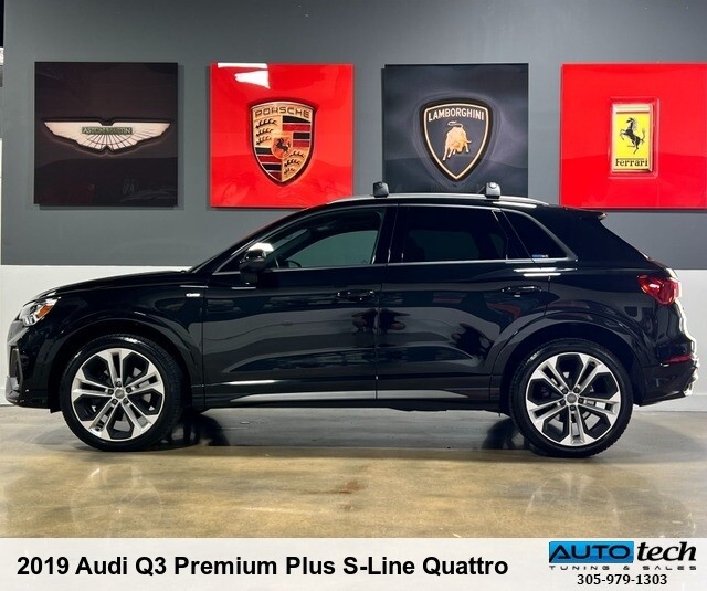 2019 Audi Q3 Premium Plus S-Line Quattro Black 96,750 Miles