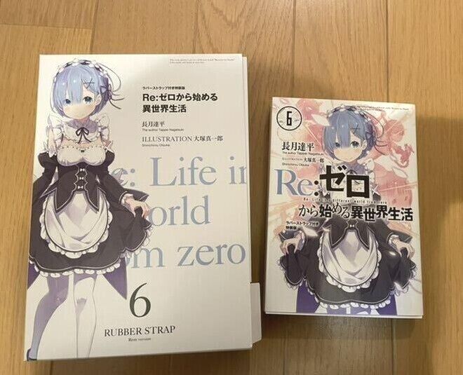 Re:Zero kara Hajimeru Isekai Seikatsu Vol.6 W/Strap Limited Edition Light  novel