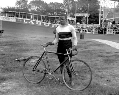 Champion Cyclist MARSHALL MAJOR TAYLOR 8x10 Photo Velodrome Buffalo Poster Print