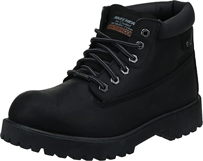 Black Waterproof Leather Size 7