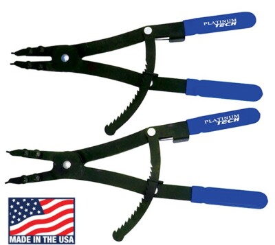 PLT-99911 - 2Pc. Combination Internal & External Snap Ring Pliers Set