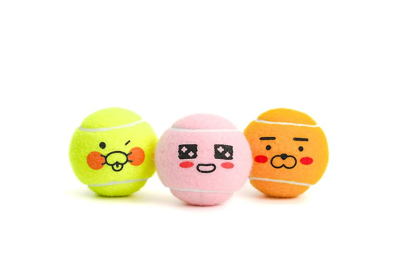 Kakao Friends X Nassau Cheer Up Tennis Ball 2-Piece Set