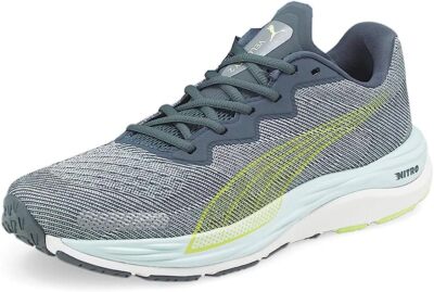 

Мужские кроссовки PUMA Velocity Nitro 2, темно-серый/синий, 12 D, средний размер США, Dark slate/blue