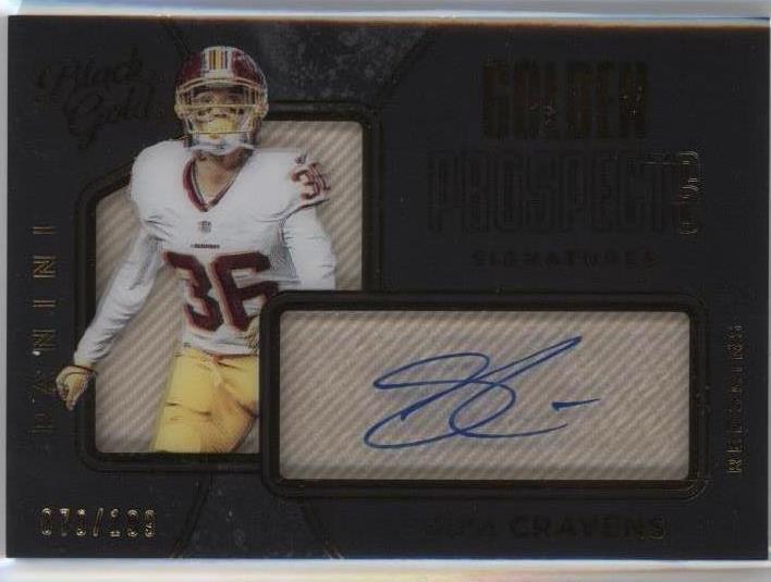 2016 Panini Black Gold Su'a Cravens #GP-SC