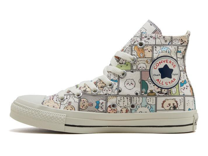 2025-25 秋冬新作  ハイブランドの Chiikawa Converse All Star CM Hi Mulch 31314150 US 5 - 10.5 靴