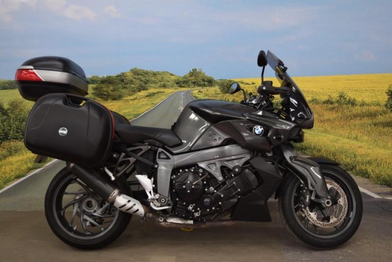 BMW K1300 R ** Fitted tank bag, braided lines, panniers and box ** in