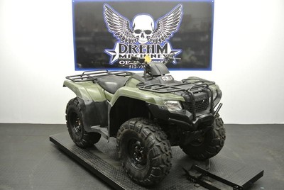 Dream Machines Indian 2014 Honda Rancher TRX420 0 Green