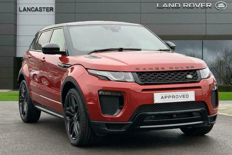 2018 Land Rover Range Rover Evoque TD4 HSE DYNAMIC LUX Diesel red