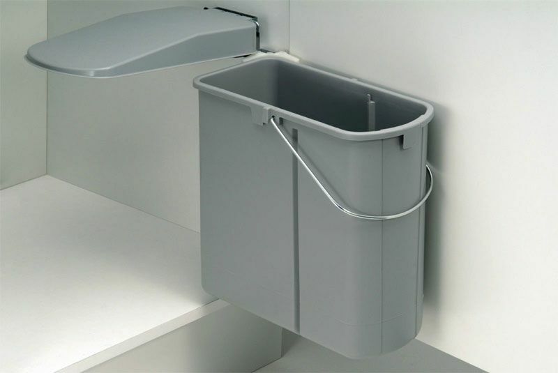 Wesco Öko Mülleimer mit 5 Liter Bio-Boy Abfalleimer Küchenmülleimer