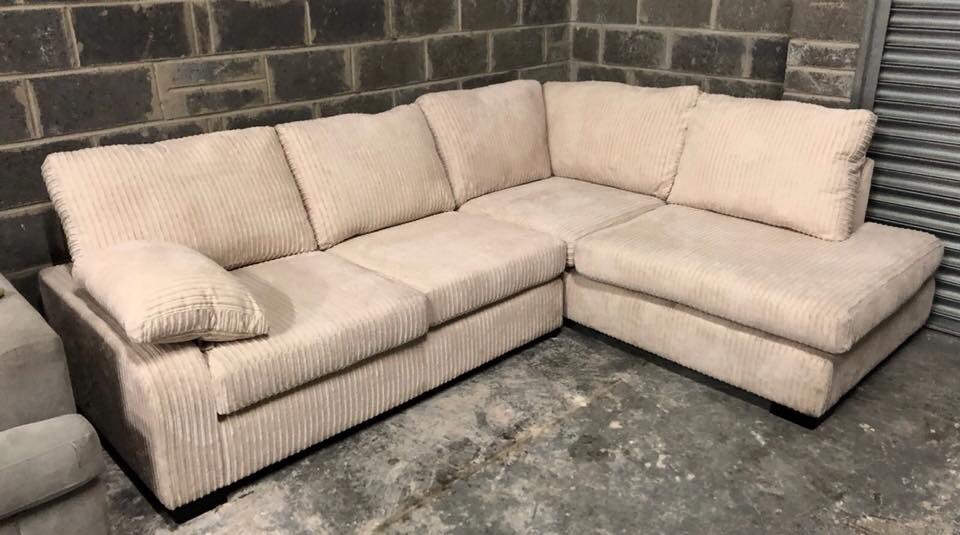 DFS Elmore cord fabric corner sofa in Neath, Neath Port Talbot Gumtree