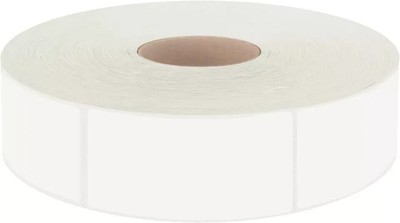 600 PCS White Rectangular Stickers Blank Write On Labels Self-Adhesive Stick...