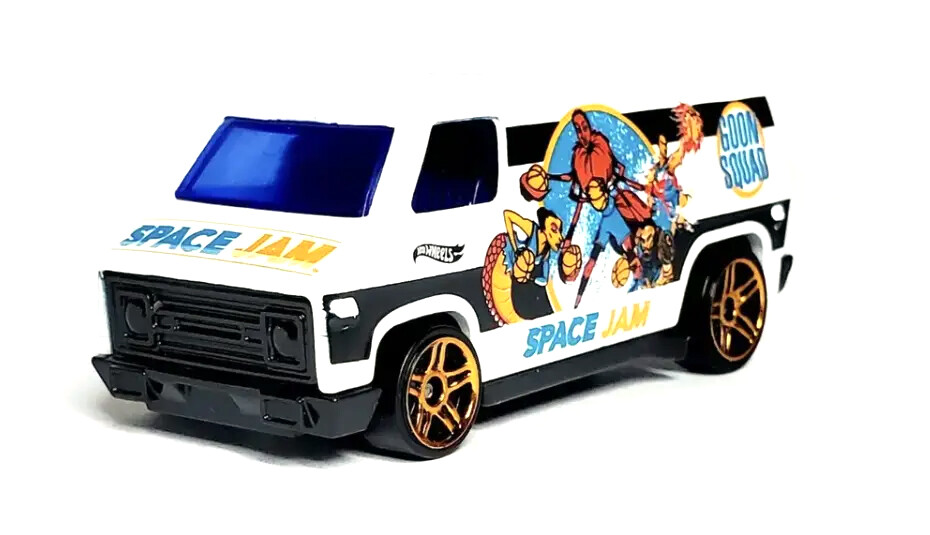 Hot Wheels Space Jam 70s Van Kid Model Diecast Toy Car Tune