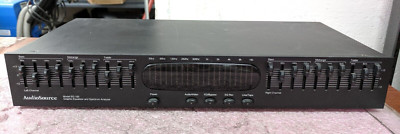AudioSource EQ 100 Graphic Equalizer and Spectrum Analyzer | REC69