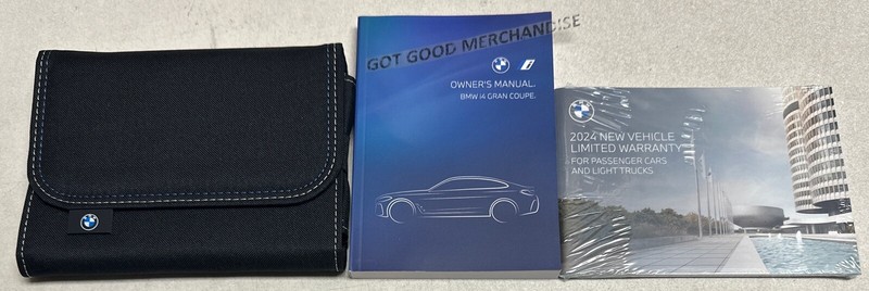 2024 BMW i4 GRAN COUPE OWNERS MANUAL 35 40 50