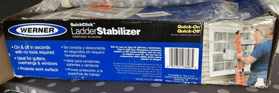 Werner AC78 Quickclick Ladder Stabilizer Aluminum