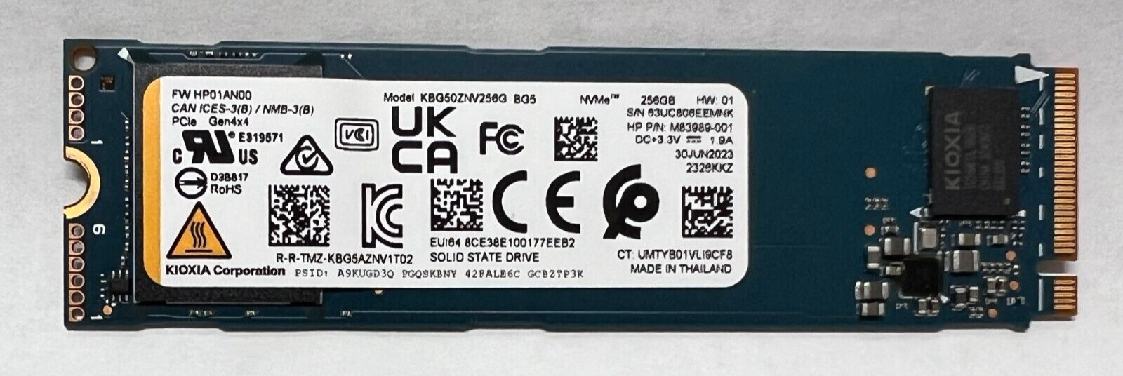 NVME 256Gb M.2 2280 SSD 同梱可能　5枚セット Amazon.com: Kingchuxing SSD 256GB NVMe SSD M.2 PCIe Gen3x4