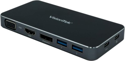 VisionTek - VT200 Dual Display USB-C Docking Station - 901226 - RB