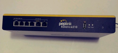 Peplink Balance 210 BPL-210 (USED)/ Taken Out of a WORKING Office Environment.