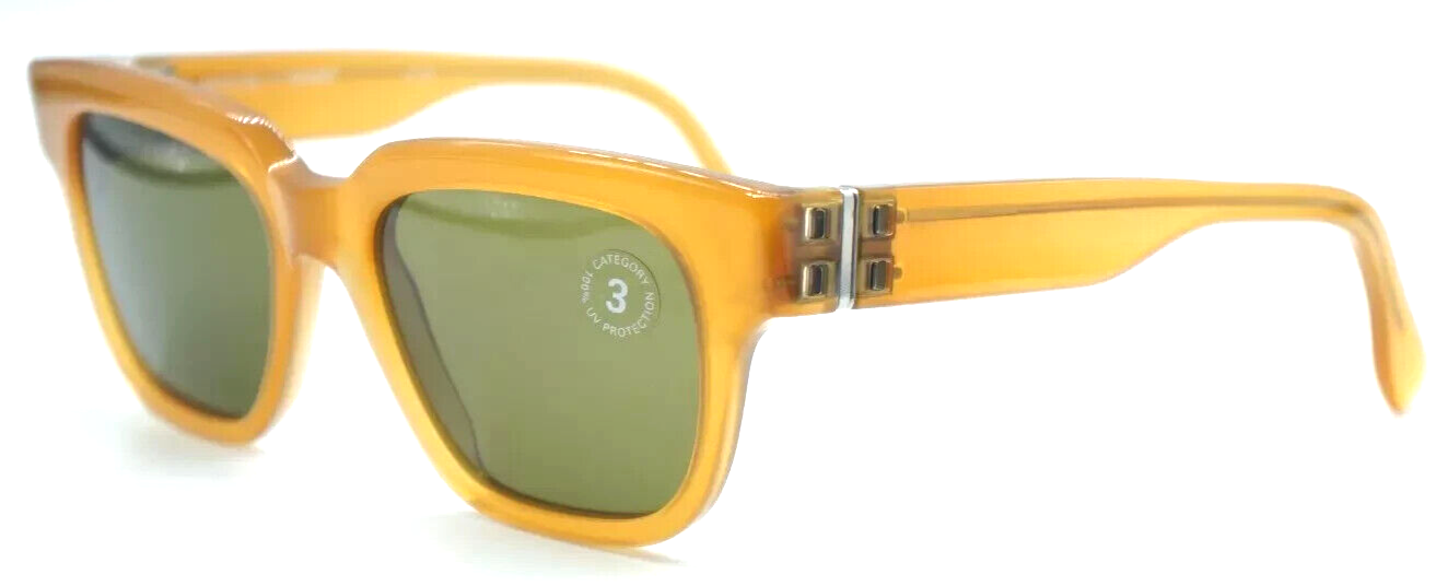 Pre-owned Mykita No.2 Sun Guillermo Col702 Amber/zess Fern Lens Authentic Sunglasses 51-18 In Zeiss Fern (green)