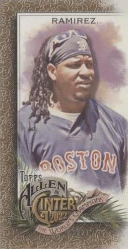 2022 Topps Allen & Ginter - Manny Ramirez #181