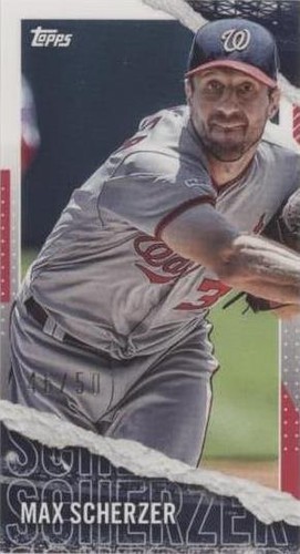 2020 Topps Rip - Max Scherzer #M-62