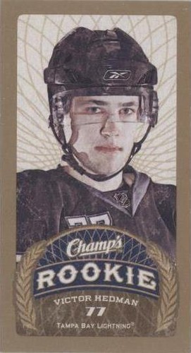 09-10 2009-10 UPPER DECK MVP VICTOR HEDMAN ROOKIE RC 387