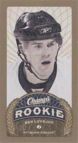 2009-10 Upper Deck Champ's - Ben Lovejoy #107