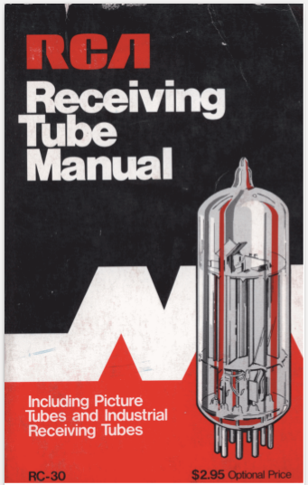 RCA RECEIVING TUBE MANUAL RC-30 1975 & RC-26 1968* PDF* +32 BONUS FILES ON  CD