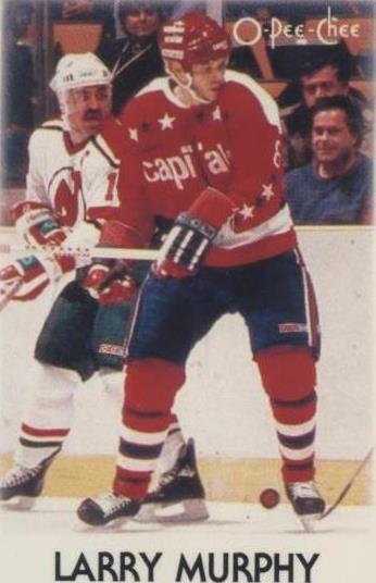 1987-88 O-Pee-Chee Leaders Mini - Larry Murphy #31