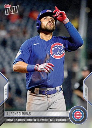 2022 Topps Now - Alfonso Rivas #393