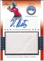 2013 Leaf Power Showcase - Victor Ortiz #JA-VO1
