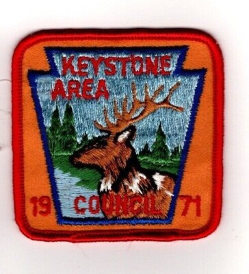 	Keystone Area Council	Mechanicsburg	Pennsylvania, 1971 Camporee Patch
