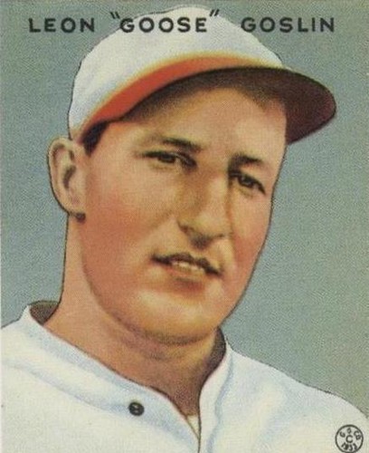 1983 Renata Galasso 1933 Goudey Reprints - Goose Goslin #110