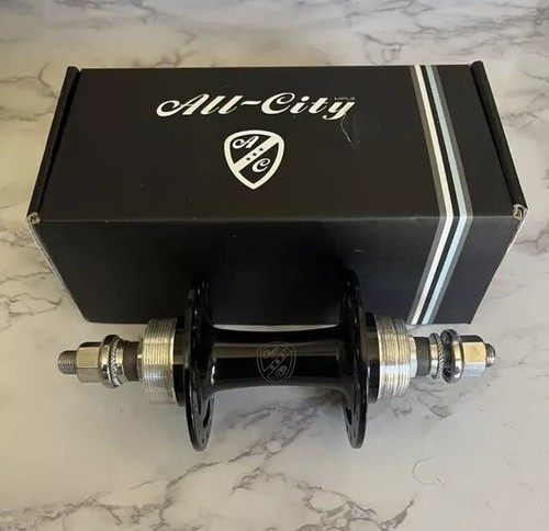 All-City 130mm Rear Track Hub Fix/Free 32h Black