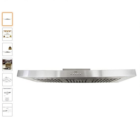 KOBE RAX2130SQB-1 300 - 750 CFM 30"W Stainless Steel Under -