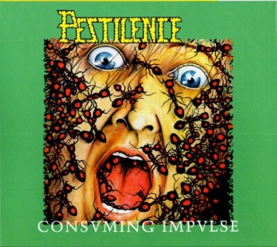 Pestilence - Consuming Impulse 2 x CD - O- Card - Bonus Disc - LIVE + NEW METAL