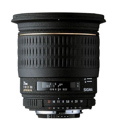 難あり SIGMA 20mm F1.8 EX DG ASPHERICAL SIGMA Single Focus Wide Angle Lens 20mm F1.8 EX DG ASPHERICAL RF