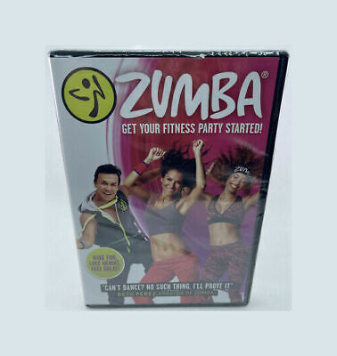 Zumba : Get Your Fitness Party Started (DVD) Fitness Workout New / Sealed
