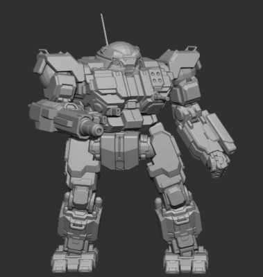 VTR-9A ''Victor'' - Alternate Battletech Mechwarrior Miniatures