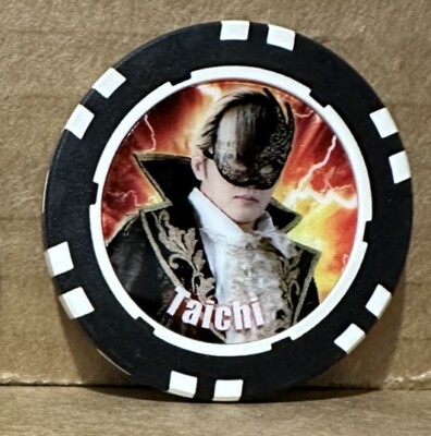 Taichi Official Limited Edition 2019 NJPW G1 Climax 29 Poker Chip Just 5 Guys SP