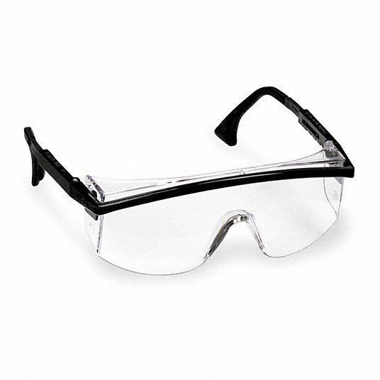 Uvex S1359C Astrospec 3000 Black Frame, Anti-Fog Lens Safety Glasses