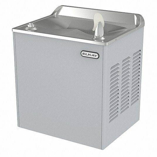 ELKAY EWCA8L1Z Refrigerated, Dispenser Design Wall, Water Cooler, Levels 1 ,115V