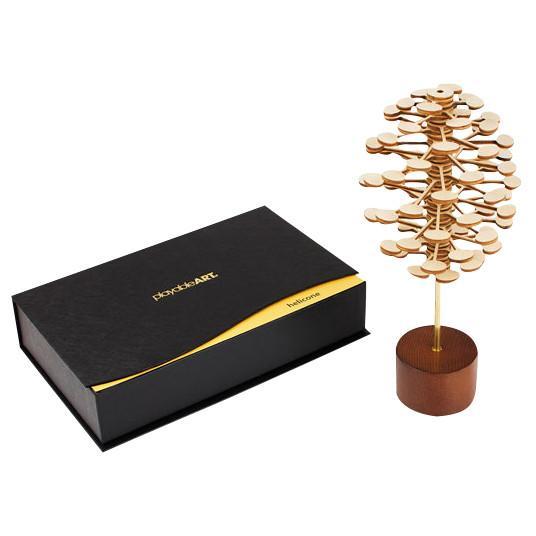 Helicone Executive Edition, Natural Wood, Transforms Before Your Eyes