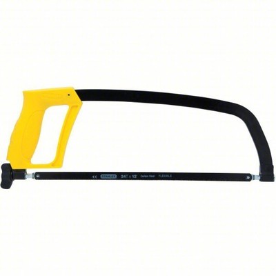 Stanley STHT20138 Hacksaw 12 in Blade Lg, Steel, 17 3/4 in Overall Lg, 24, Multi