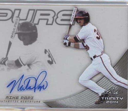 2014 Leaf Trinity - Mike Papi #P-MP1
