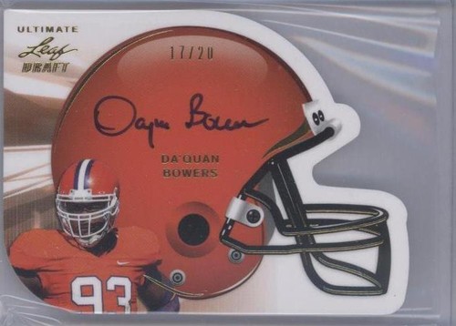 2011 Leaf Ultimate Draft Da'Quan Bowers #H-DQB