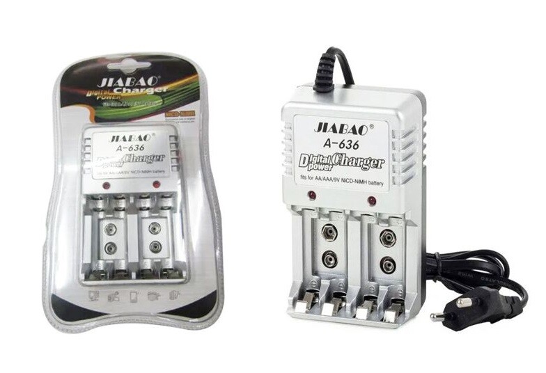 Carica Batterie Pile Stilo Ministilo AA AAA 9V A-636 cir