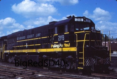 Orig. Slide -  SCL - Seaboard Coast Line 2118 - U25C