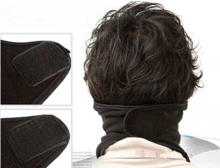 Winter Fleece Neck Warmer Gaiter Ski Half Face Mask Windproof Thermal Balaclava