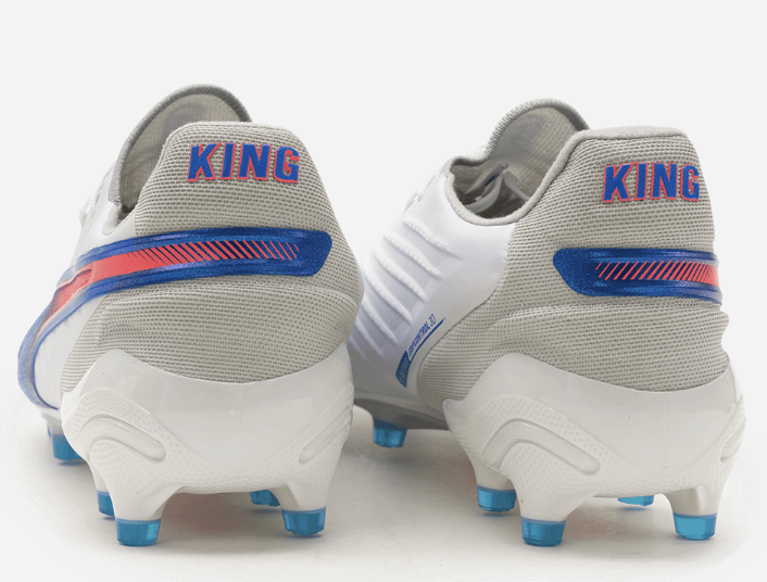 Pre-owned Puma King Ultimate Fg/ag Men's Soccer Shoes Football Training Sport 10780902 In White / Bluemazing